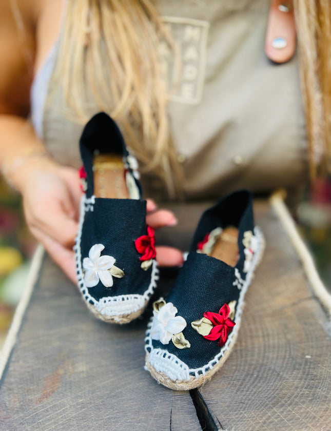 Custom-made Espadrilles Baby Flower