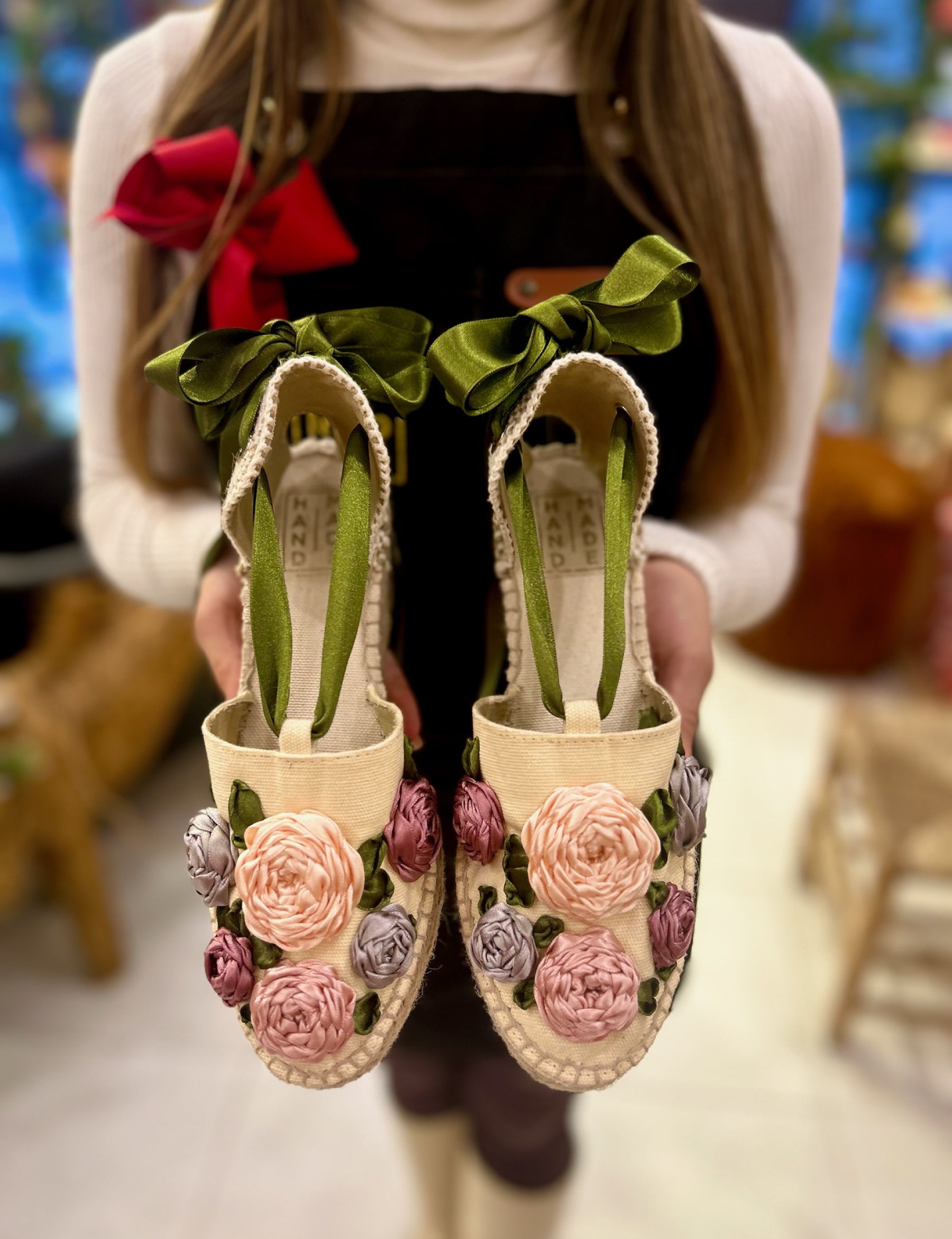 Custom-made Espadrilles Bosque de Rosas – ONLINE