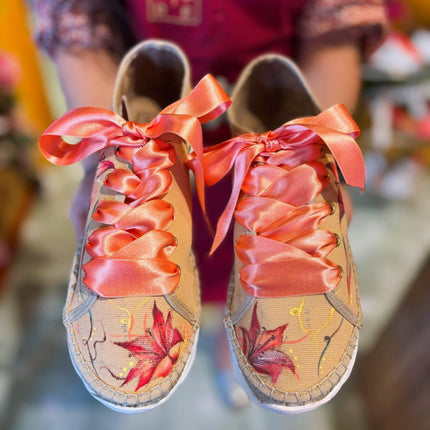 Custom-made Cayena Flower Sneakers