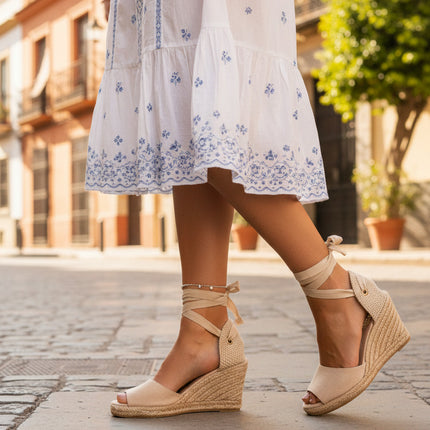 Espadrilles Capua Stone Open Toes