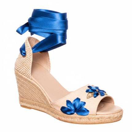Espadrilles Capua con Flores