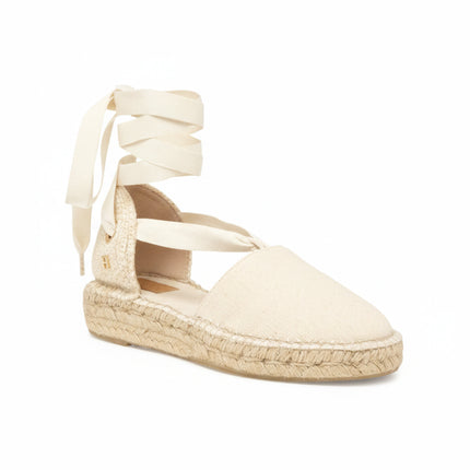 Espadrilles Cream Grecia - HANDMADE® BARCELONA