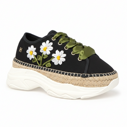 Espadrilles Daisy Flowers in Sneakers
