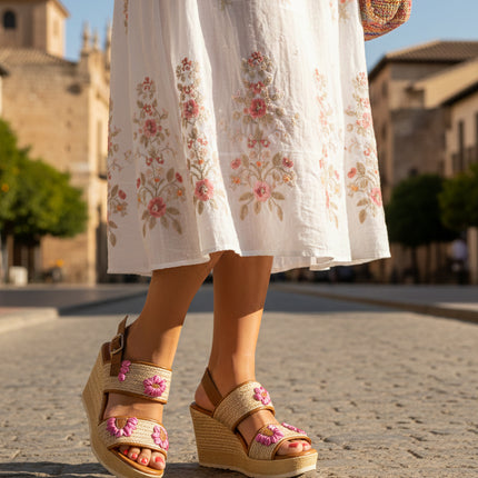 Espadrilles Hot Pink Bolero