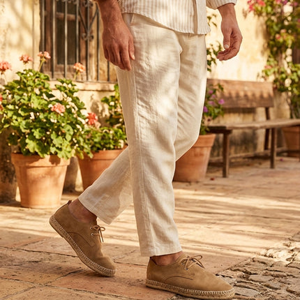 Espadrilles Luxor Beige Leather
