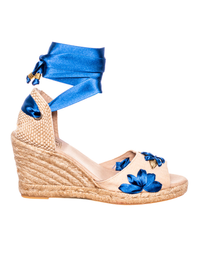 Espadrilles Capua con Flores