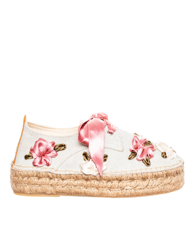 Espadrilles Sneakers con Flores