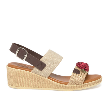 Espadrilles Rose in Brisa Heel