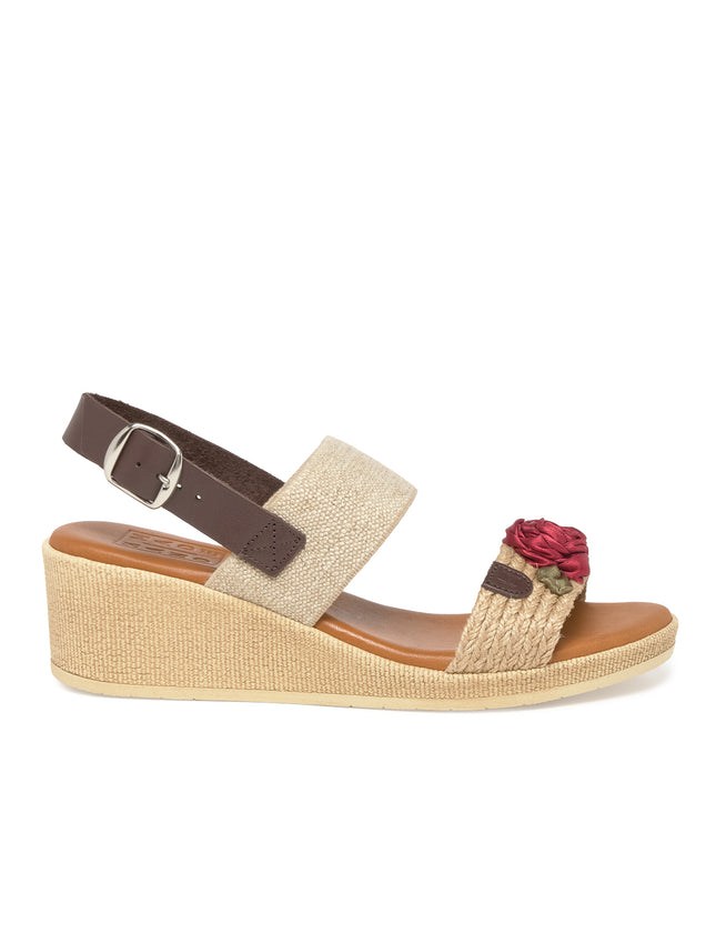 Espadrilles Rose in Brisa Heel