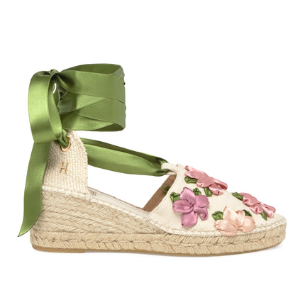 Espadrilles Flower’s Forest in Wedge