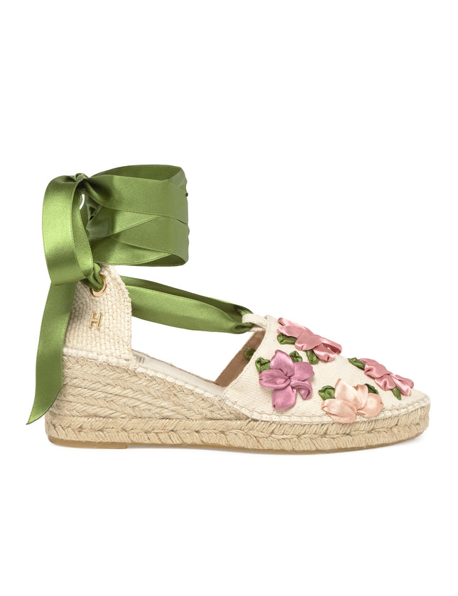 Espadrilles Flower’s Forest in Wedge