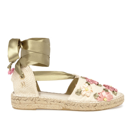 Espadrilles Flower’s Forest in Flat Wedge