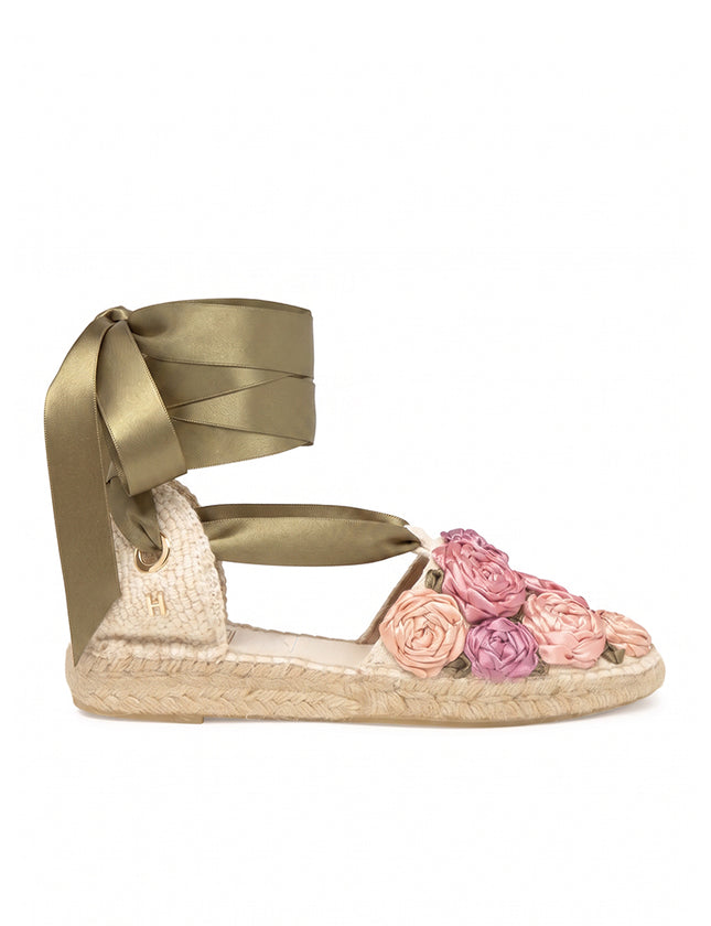 Espadrilles Universe of Roses Pink Grecia