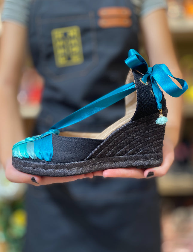 Custom-made Espadrilles Ice Degrade