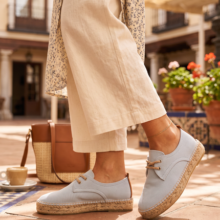 Platform Sneakers Sky Blue