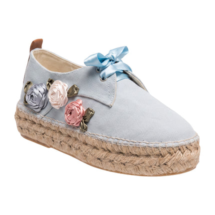 Basket Sneaker with Flowers