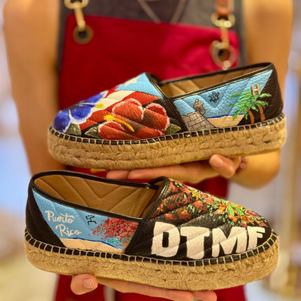 Custom-made Espadrilles DTMF Tribute