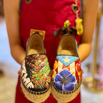 Custom-made Espadrilles DTMF Tribute