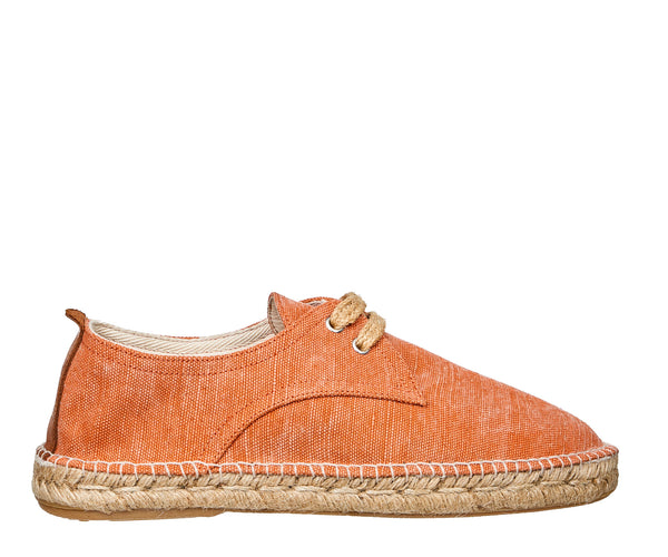 Handmade The Brand Luxor Sunset Espadrilles Shoes Orange Canvas Vegan Men 46 NWT Men main image 4