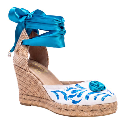 Espadrilles Mediterranean Rose
