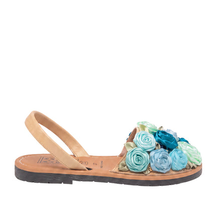 Menorquinas Universe of Roses Blue Flat