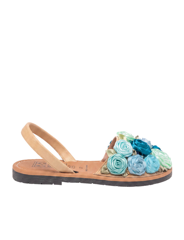 Menorquinas Universe of Roses Blue Flat