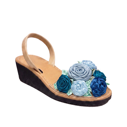 Menorquinas Universe of Roses Blue Heel