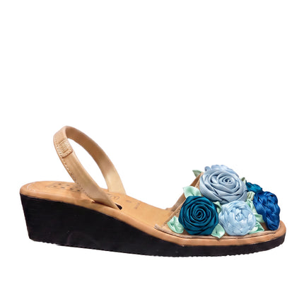 Menorquinas Universe of Roses Blue Heel