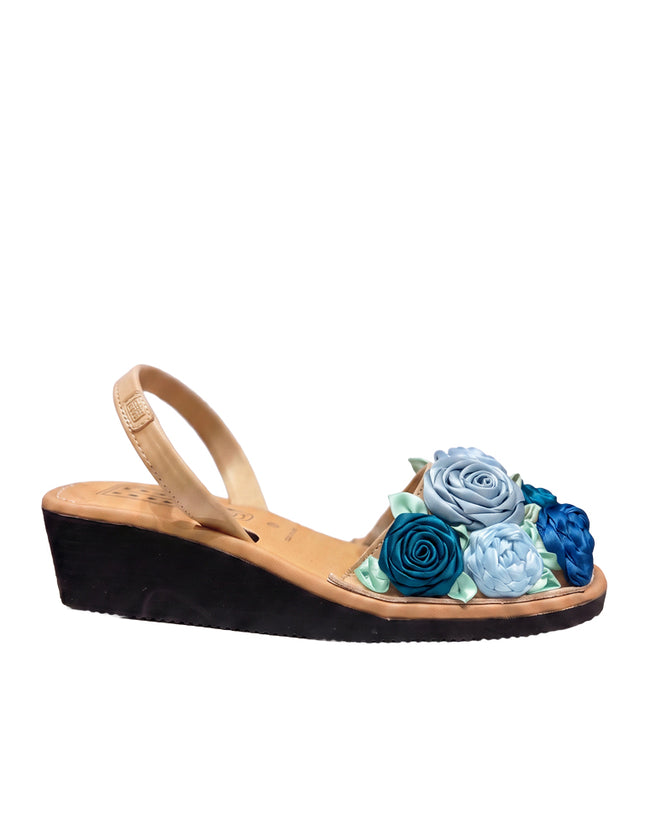 Menorquinas Universe of Roses Blue Heel
