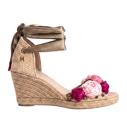Espadrilles Universe of Roses Pink Capua