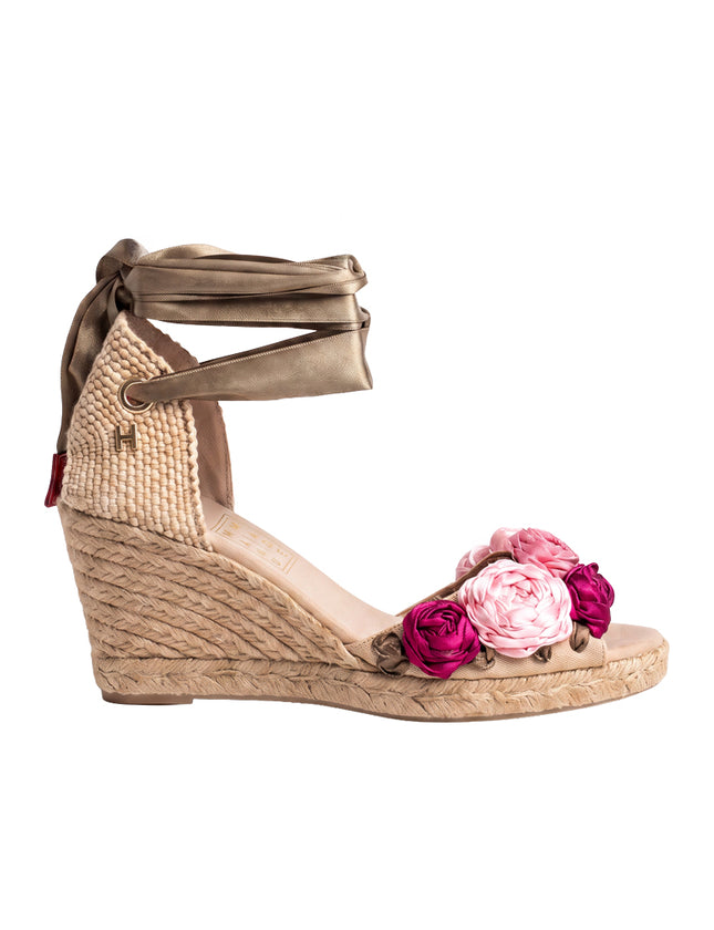 Espadrilles Universe of Roses Pink Capua