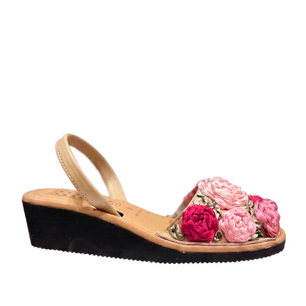 Menorquinas Universe of Roses Pink Heel