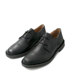 leather moccasin-Oxford Dark Night Smooth by Ethical & Sustainable Fashion Brand Mamahuhu