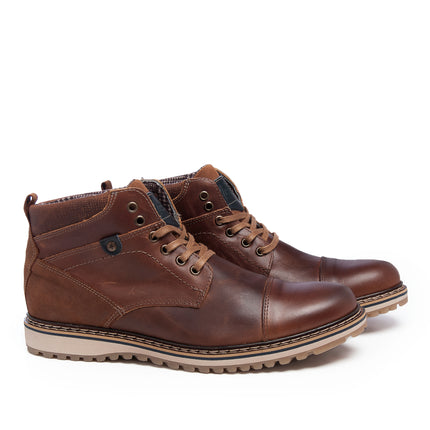 Leather Men-Matterhorn Leather Winter Boots by Ethical & Sustainable Fashion Brand Mamahuhu