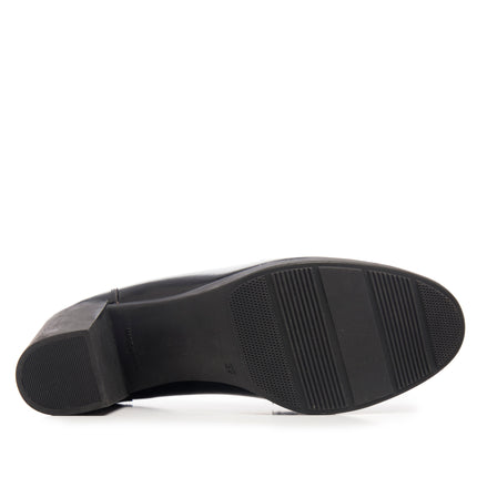 Leather Women-Night Leather High Heels by Ethical & Sustainable Fashion Brand Mamahuhu