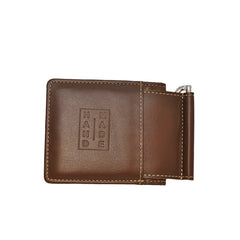 -Money Clip Wallet 2in1 Brown by Ethical & Sustainable Fashion Brand Mamahuhu