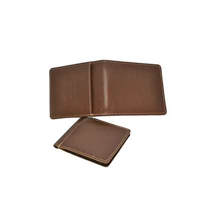 -Money Clip Wallet 2in1 Brown by Ethical & Sustainable Fashion Brand Mamahuhu