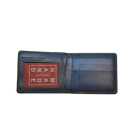 Wallets-Money Clip Wallet 2in1 Black by Ethical & Sustainable Fashion Brand Mamahuhu